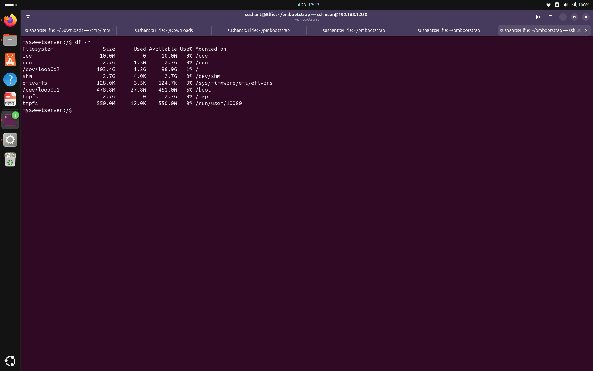 Storage Working